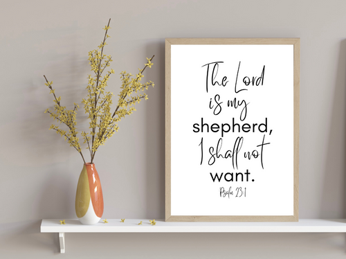 The Lord is My Shepherd (DIGITAL FILE)