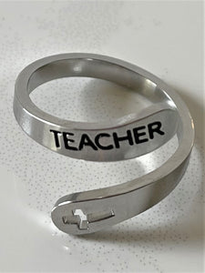 Teacher of Faith Ring